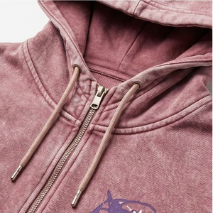 Survêtement tendance pour homme, effet délavé, service OEM ODM, coupe oversize, imprimé sérigraphié, vêtements de sport de haute qualité - Product Image 4