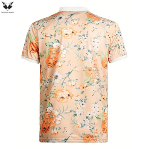 เสื้อโปโลชายพิมพ์ลายคุณภาพพรีเมียม เนื้อผ้านุ่มพิเศษ ดีไซน์ซับลิเมชั่นสั่งทำได้หลากหลายสี ขายดี - Product Image 2