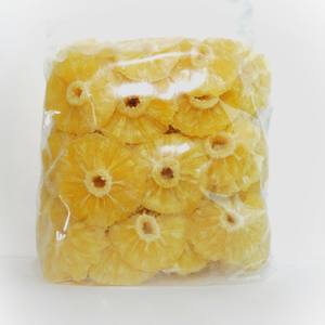 Premium Vietnam soft dried pineapple made from fresh ripe fruit for healthy snacks or granola <b>mix</b> toppings in supermarkets - Product Image 3