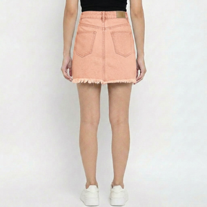 Faldas Vaqueras Exclusivas para Mujer, Ropa de Alta Calidad Estilo Urbano con Etiqueta Privada, Servicios de Fabricante Mayorista OEM - Product Image 5