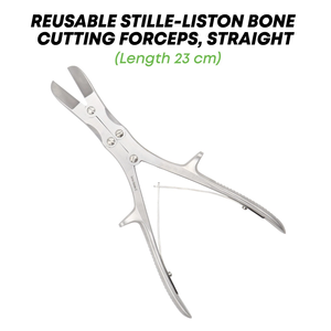 Pinzas de corte óseo Stille Liston de 23 cm, rectas, instrumento quirúrgico ortopédico de Mahfooz Instruments - Product Image 5