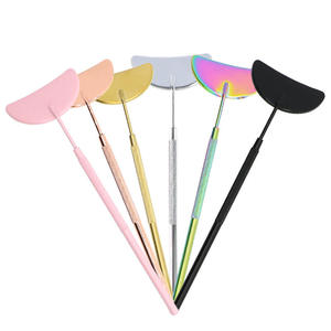 Round Eyelash Extension Mirror Stainless steel <b>Lash</b> Mirror - Product Image 3