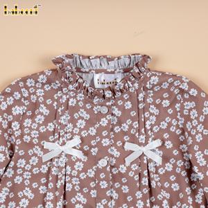 Suéter Cárdigan de Lana con Volantes para Bebés DR4505-Petite, Ropa de Invierno Personalizada para Niñas, Gruesa, Transpirable, con Bordado, ODM - Product Image 2