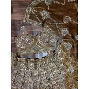 ชุดราตรี lehenga choli รหัสที่สวยงามสำหรับงานปาร์ตี้ - Product Image 5