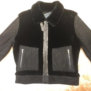 Premium <b>Men's</b> Genuine Leather <b>Shearling</b> <b>Jacket</b> Soft Fur Winter Aviator Coat Luxury Warm Durable Fashion Outerwear Style - Product Image 5