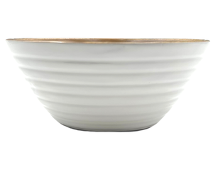Tazón de Porcelana Marrón con Logotipo Personalizado, Tazón para Servir Sopa, Color Blanco con Impresión Esmaltada, Vajilla para Mesa, Utensilios de Cocina, Aptos para Alimentos - Product Image 1