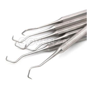 Sonde d'exploration dentaire à double crochet en acier inoxydable pour l'hygiène bucco-dentaire – Vente en gros - Product Image 4