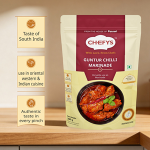 เชฟส์ กุนตูร์ ชิลลี่ มารินาด 250 กรัม – น้ำหมักพริกเผ็ด - Product Image 4