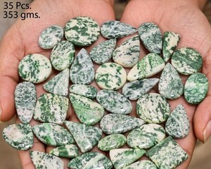 Lote de Cabujones de Jaspe Natural Mixto |   Piedras Preciosas Sueltas Pulimentadas |   Piedra Semipreciosa de Múltiples Formas |   Suministro al por Mayor para la Fabricación de Joyería - Product Image 4