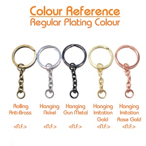 MING KEE METAL Grand D Bar Ring 11mm Correa de metal Hebilla de aleación de zinc para bolsos y artículos de cuero Piezas especiales para bolsos Accesorios - Product Image 3