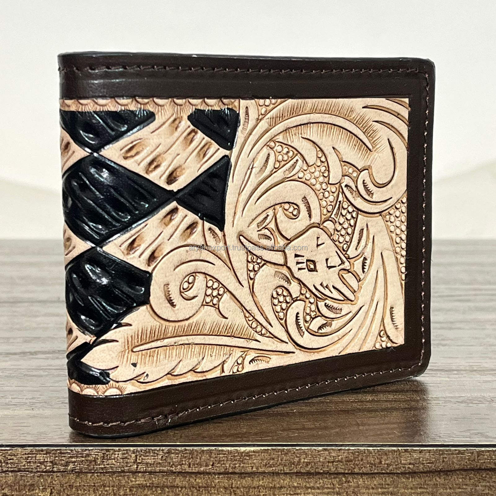 Black & Tan Checkered