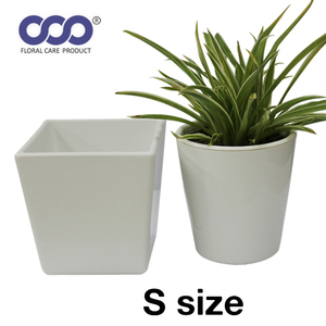 Maceta Elegante y Colorida, Redonda y Cuadrada, de Plástico, para Decoración de Salas de Estar, Cafeterías, Hoteles y Comedores - Product Image 5