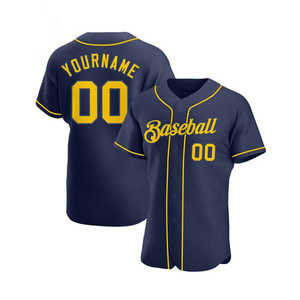 Nueva Camiseta de Béisbol Estampada en Oferta para Equipos Masculinos, Camiseta de Béisbol y Sóftbol con Número y Marca Personalizados, OEM - Product Image 2
