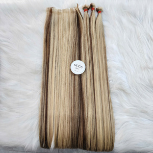 ผมแท้เวียดนามสีบลอนด์ GUGU HAIR Remy 100% แบบเย็บสองชั้นสำหรับผู้หญิง ไฮไลท์สีแพลตตินั่ม น้ำหนัก 100 กรัม - Product Image 2
