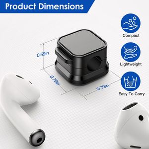 Set di 6 Clip Magnetiche per Cavi, Organizzatore Adesivo per Cavi, Portacavi per Auto, Scrivania, Comodino, Parete, Organizzatore Elettronico - Product Image 6