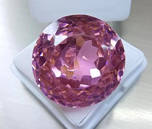 Zirconia Blanca, Corte Brillante, Grado Excelente, Raro, Certificado por Terceros, Gema Suelta, Piedra Natural Brillante con Juego de Color - Product Image 2