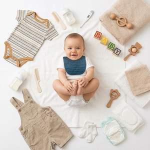 Baberos Orgánicos para Bebé 95% Bambú 5% Spandex – Cómodos y Duraderos para Uso Diario - Product Image 4