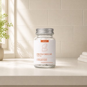 [FROM OREUM] Comprimés de dentifrice solide à la mandarine de Jeju, 60 comprimés, pour une routine de soin quotidienne - Product Image 3
