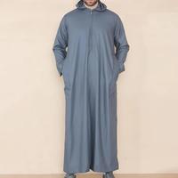 Túnicas Islámicas Musulmanas de Invierno OEM de Alta Calidad, Jubbah para Hombre, Tallas Grandes, Transpirables, de Secado Rápido, Tejidas, Color Personalizado, Qatar