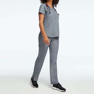 Conjunto de Uniformes Médicos de Alta Calidad para Hospital, Uniformes de Enfermería de Poliéster y Spandex para Mujer, Uniformes Médicos para Hombre - Product Image 2