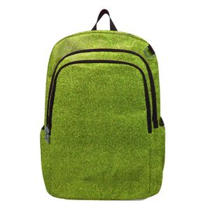 Mochila de nailon dorado con acolchado de malla negra y correas ajustables. Mochila con logotipo bordado personalizado. Mochila con forro de nailon duradero. - Product Image 3