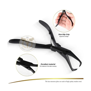 Hair <b>Extension</b> Pliers Stainless Steel Hair <b>Extension</b> Tools Microlink <b>Bead</b> Remover Pliers for Hair <b>Extensions</b> - Product Image 3