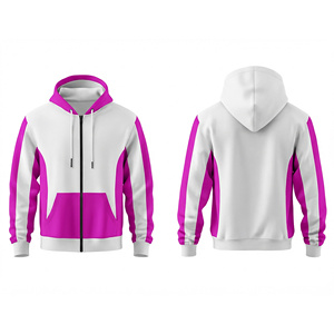 Sudadera con Capucha Personalizada con Cierre Completo para Equipos, Clubes y Empresas, Ropa Premium para Hombres, Mujeres y Jóvenes, Chaqueta Deportiva con Capucha para Entrenamiento - Product Image 5