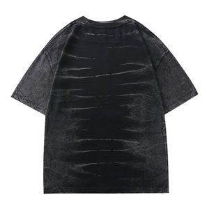 Camiseta Vintage con Lavado Ácido - Corte Casual para Hombre - Lavado Mineral Carbón - Moda Sostenible - Estilo Retro Urbano 2026 - Product Image 2