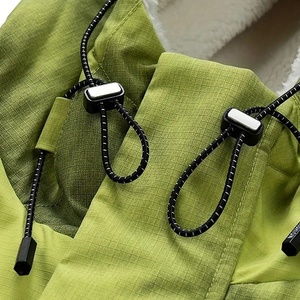 Chaqueta Cortavientos con Capucha para Hombre, Impermeable y Resistente al Viento, para Gimnasio, Correr y Actividades Deportivas, con Logotipo Personalizado OEM - Product Image 5