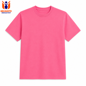 เสื้อยืดคอกลมทรงปกติสำหรับผู้ชาย ผ้าคอตตอนหวี 100% หนา 220 GSM แบบสั่งทำพิเศษ |   เสื้อยืดเปล่าพรีเมียมสำหรับฤดูร้อน |   ป้องกันการเกิดขุย ระบายอากาศได้ดี - Product Image 2