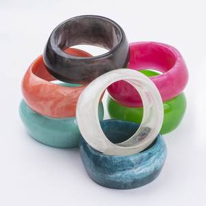 Epoxy <b>Resin</b> Bangles <b>Resin</b> Bracelet <b>Resin</b> Jewelry Handmade Artisan Bangles H CRAFT Women's Party Classic Carved Floral Design - Product Image 5