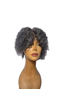 Perruque complète en cheveux humains bruts 100% naturels avec cheveux indiens bouclés Remy - Product Image 5