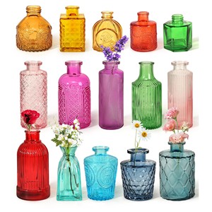 Bouteilles de parfum décoratives en verre artisanales en gros - Moradabad - Product Image 1