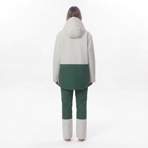Conjunto de Chaqueta y Pantalones de Esquí para Mujer Hawk Eye, Diseño Color Block, Impermeable, con Capucha, Ropa de Invierno para la Nieve, Aislamiento Sintético, Tecnología Gore-Tex - Product Image 3