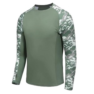 เสื้อเชิ้ตตกปลาแขนยาวคุณภาพสูงสำหรับผู้ชาย ลายพิมพ์ซับลิเมชั่น ป้องกันรังสียูวี ระบายอากาศได้ดี เหมาะสำหรับกิจกรรมกลางแจ้ง - Product Image 1
