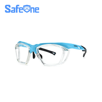 Gafas de seguridad SafeOne J140P Gen2 para pickleball, sin lentes, de marco completo