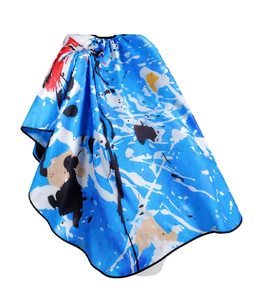 Cape de Coiffeur Ajustable et Durable en Pongee Personnalisée Saaqaans Enterprises SQ-910 - Product Image 1