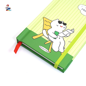 <span class=keywords><strong>Quaderno</strong></span> con Copertina Rigida Personalizzata con Stampa di Gatti Cartoon, Diario A5 <span class=keywords><strong>a</strong></span> Pagine Bianche con Elastico, Carta Premium per Scrittura Quotidiana - Product Image 3