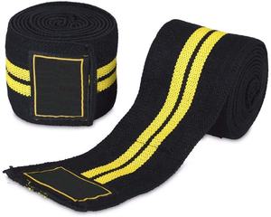 2025 réglable Powerlifting genou enveloppes élastique Bandage jambe Compression genou soutien sangles sport sécurité pour Gym haltérophilie - Product Image 6