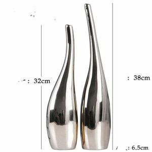 Decorative Steel Flower Vase For Office Desk Home Shelf Centerpiece And Stylish Event Decoration With Lasting Appeal - Product Image 2