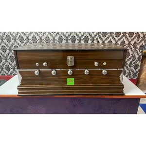 Harmónium Artesanal Ligero de Teca y Palisandro Global Musical - Portátil para Entusiastas de la Música y Músicos Clásicos - Product Image 6