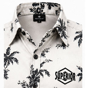Men's Casual Street Style Printed Shirt with Comfortable Fabric and Premium Quality Finish OEM / ODM Clothing - Product Image 3