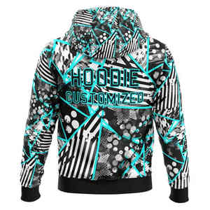 Sudaderas con Capucha Personalizadas 100% Algodón, Impresión 3D, Sublimación, Tinte Completo, Sudaderas de Gimnasio para Hombre, Venta al Por Mayor, Sudaderas de Alta Calidad - Product Image 2