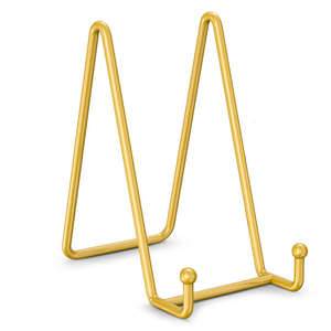 <span class=keywords><strong>Support</strong></span> de Présentation de Plats de Table en Métal – <span class=keywords><strong>Chevalet</strong></span> pour Photos et Assiettes Décoratives - Product Image 1