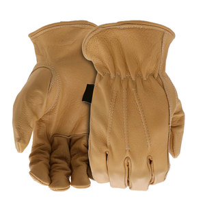 Strong Comfortable Grain Leather Rigger <b>Gloves</b> with Anti-Slip Heat Resistant Customizable Design <b>Long</b> Lasting Workwear Quality - Product Image 1