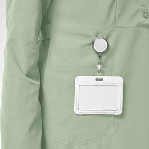 Traje Médico Transpirable de Rayón y Lona con Cierre de Botones Parcial, Pantalones de Corte Recto y Espalda Ajustable para Personal Hospitalario, Comodidad 2026 - Product Image 5