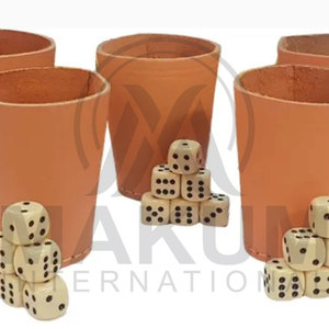 Custom Genuine Leather Personalized Logo <b>Dice</b> Cup with <b>Dice</b>-Eco-Friendly & Durable Classic Style for Gifts - Product Image 5