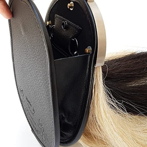 Sporran Escocés Moderno de Cuero y Tartán para Hombre, Accesorio para Kilt con Crin de Caballo, Instrumentos Musicales para Hombre - Product Image 5