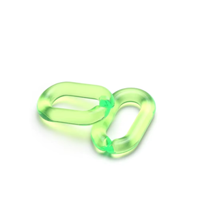 Elegante Cadena de Eslabones de Resina para Decoración de Pared, Colección de Joyería de Lujo en Resina Brillante, Cadena de Eslabones de Resina Hecha a Mano - Product Image 3