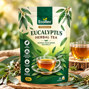 ถุงซิปลามิเนต EcoRev แบบปิดผนึกได้ พร้อมวาล์วสำหรับเก็บอาหาร บรรจุภัณฑ์ชาเขียว ขนาดสั่งทำได้ รุ่น ECO97 พิมพ์ลายซิลค์สกรีน - Product Image 1